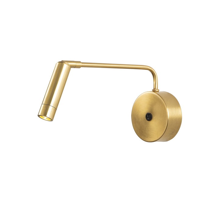Opviq Lámpara de pared Amarillo y Negro